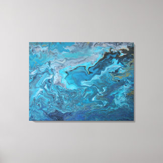 Rhapsody in Turquoise Canvas Print