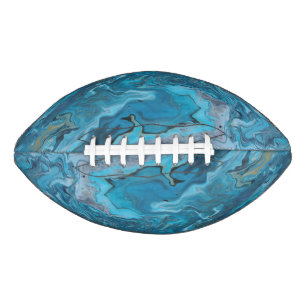 Rhapsody in Turquoise Football