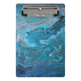 Rhapsody in Turquoise Mini Clipboard