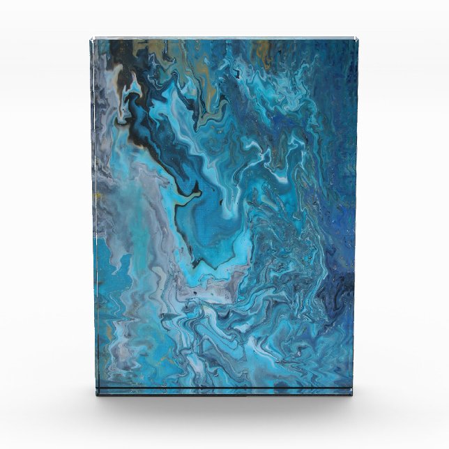 Rhapsody in Turquoise Photo Block (Front)