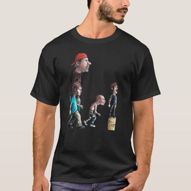 RHCP The Getaway Album Cartoon T-Shirt – RHCP (Front)