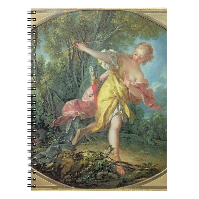 Rhea Sylvia fleeing from the Wolf, 1756 Notebook (Front)