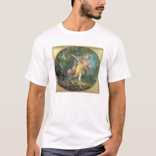 Rhea Sylvia fleeing from the Wolf, 1756 T-Shirt