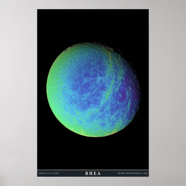 Rhea's Wisps in Colour Poster (Front)