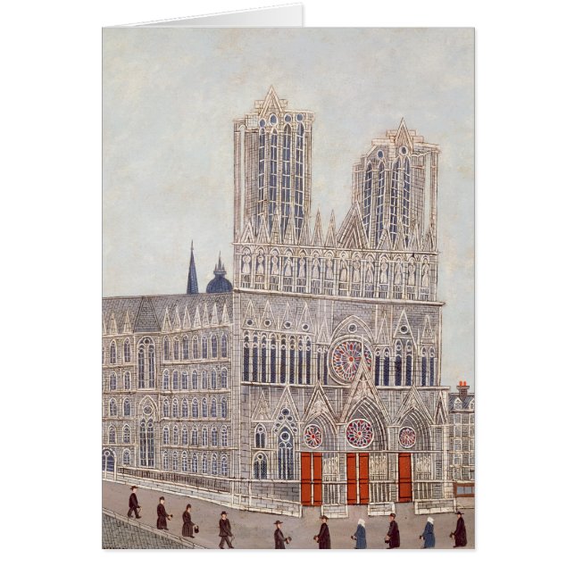 Rheims Cathedral, c.1923 (Front)
