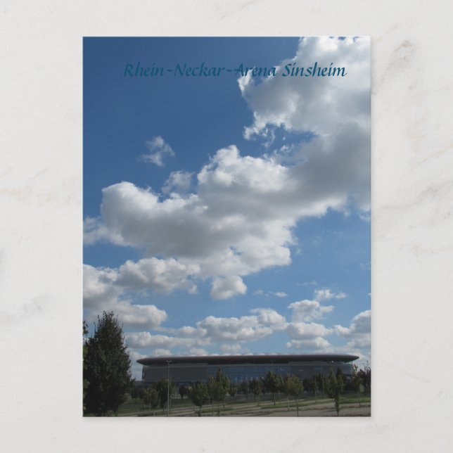 Rhein-Neckar-Arena Sinsheim Postcard (Front)