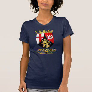 Rheinland-Pfalz (Rhineland-Palatinate) COA T-Shirt