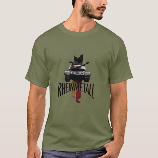 Rheinmetall Leopard 2 Panzer T-shirt (Front)