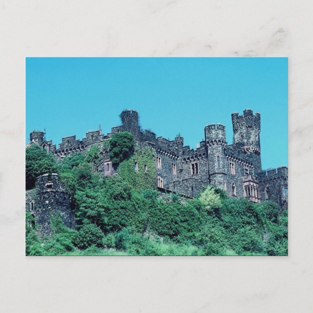 Rheinstein Castle, Rhine River, Germany Postcard (Front)