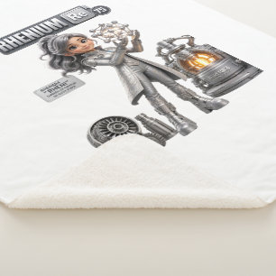 Rhenium character from the ATOMIVRA™ Sherpa Blanket
