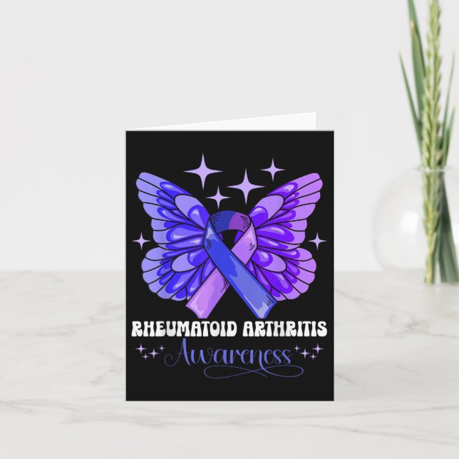 Rheumatoid Arthritis Awareness  Card (Front)