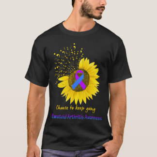 Rheumatoid Arthritis Awareness Choose To Keep Goin T-Shirt