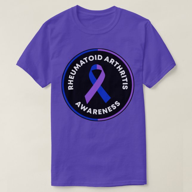 Rheumatoid Arthritis Disability Awareness T-Shirt (Design Front)