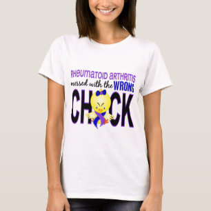 Rheumatoid Arthritis Messed With Wrong Chick T-Shirt