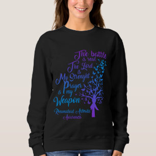 Rheumatoid Arthritis Real Battle Prayer RA Disease Sweatshirt