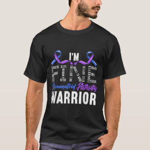 Rheumatoid Arthritis Warrior Autoimmune Disorder T-Shirt