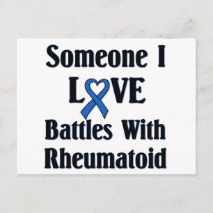 Rheumatoid RA Postcard