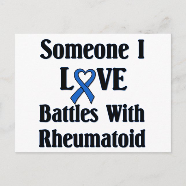 Rheumatoid RA Postcard (Front)