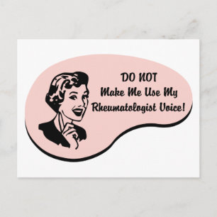 Rheumatologist Voice Postcard