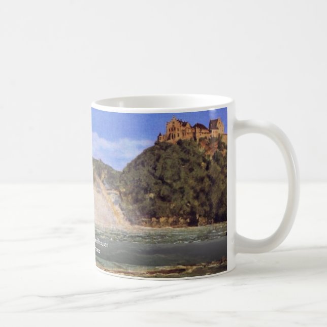 Rhine Falls At Schaffhausen By Thoma Hans Coffee Mug (Right)