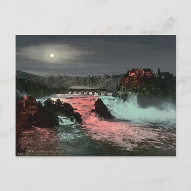 Rhine Falls Switzerland Postcard (Front)