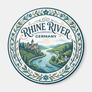 Rhine River Germany Magnet