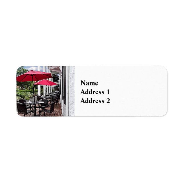 Rhinebeck NY - Outdoor Seating (Front)
