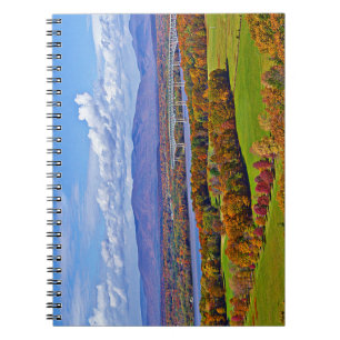 Rhinecliff Bridge in the fall Spiral Notebook