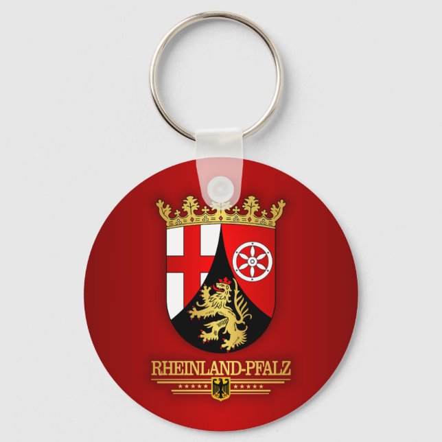 Rhineland-Palatinate COA Key Ring (Front)