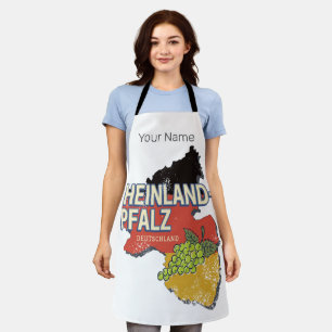 Rhineland-Palatinate Germany Federal State RLP Apron