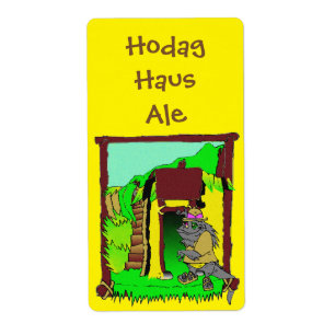 Rhinelander Hodag Haus Home Brew Beer Bottle Label