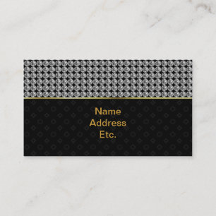 Rhinestone Glamour Set business card