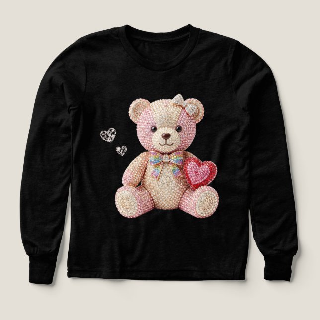 Rhinestone Valentine Bear  (Design Front)