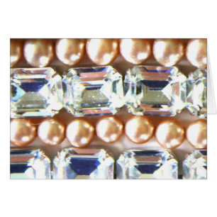 Rhinestones and pearls - vintage jewellery