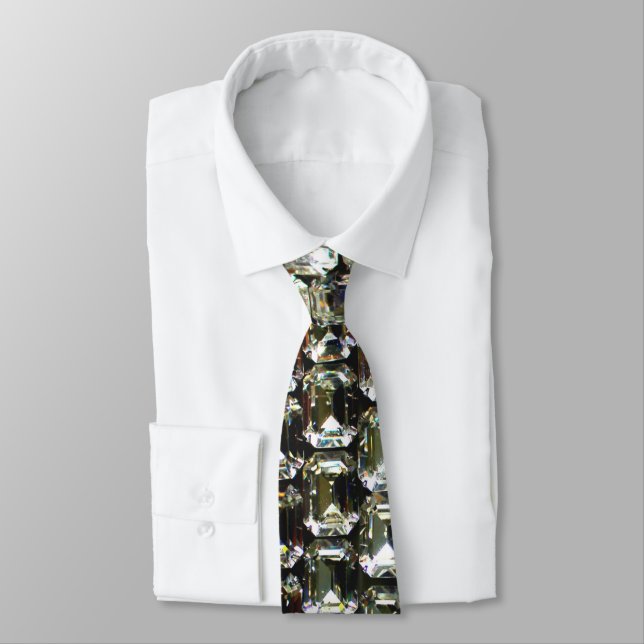 Rhinestones Tie (Tied)