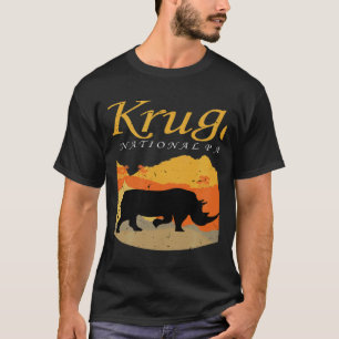 Rhino Africa Kruger National Park Safari Big Five T-Shirt