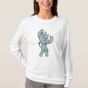 Rhino as Bodybuilder extreme T-Shirt