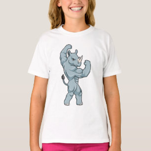 Rhino as Bodybuilder extreme T-Shirt