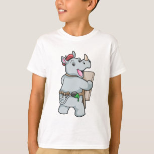 Rhino at Painting with Colours T-Shirt