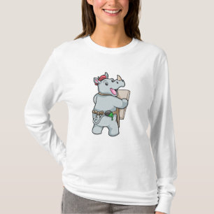 Rhino at Painting with Colours T-Shirt