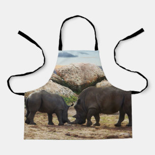 Rhino Baby Lifes Lessons, Kids Full Print Apron