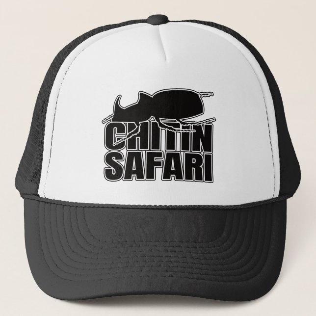 Rhino Beetles Rhinoceros Beetle Entomology Geek Trucker Hat (Front)