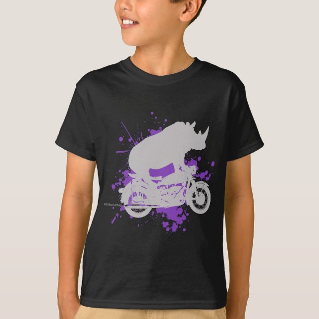 Rhino Biker T-Shirt (Front)