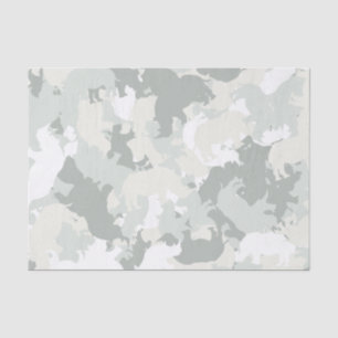 Rhino camouflage tissue paper