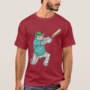 Rhino Cricket Cricket bat T-Shirt
