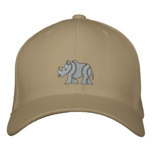 Rhino Embroidered Hat