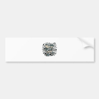 Rhino Football Bumper Sticker