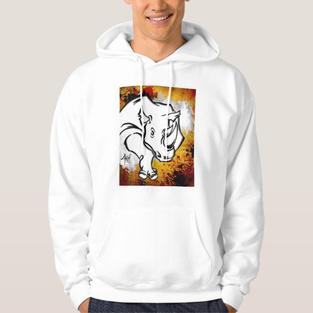 Rhino Hoodie (Front)