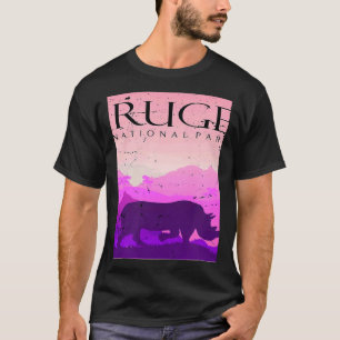 Rhino Kruger National Park Safari Africa Big Five T-Shirt