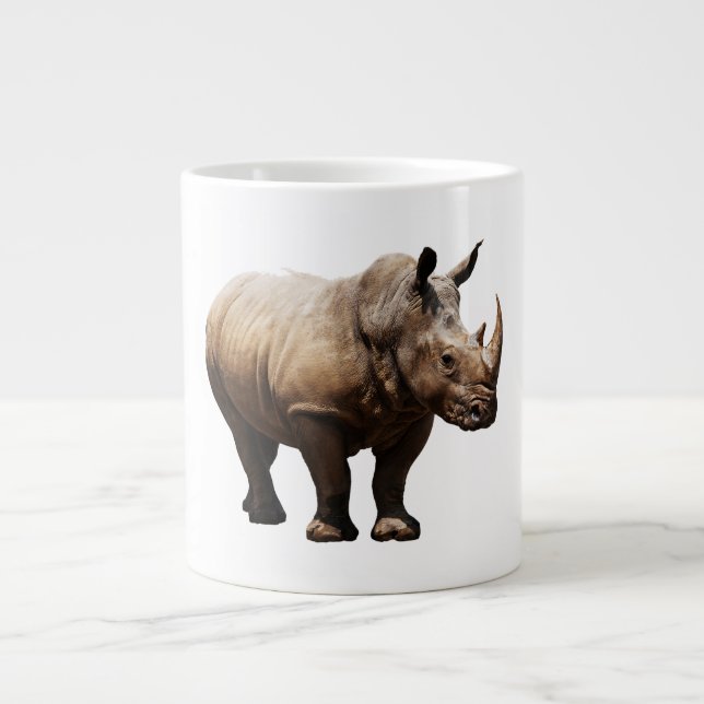 rhino   large coffee mug (Front)